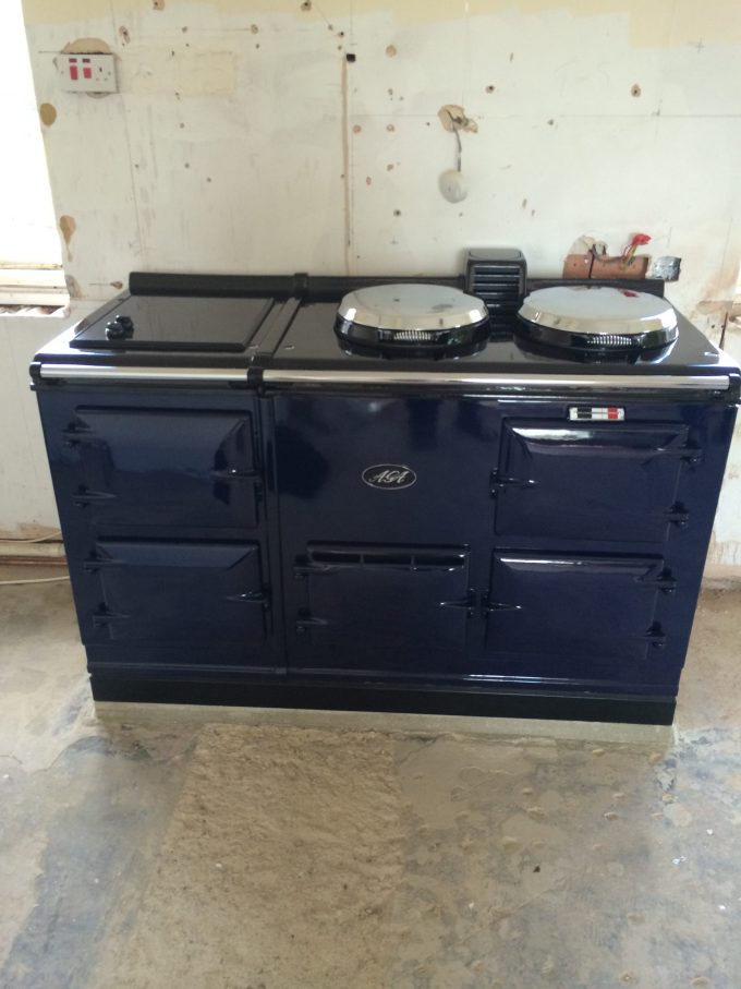 AGA 4 Oven Fully Reconditioned Gas Fired Aga Range Cooker Power Flue 30 Colours 