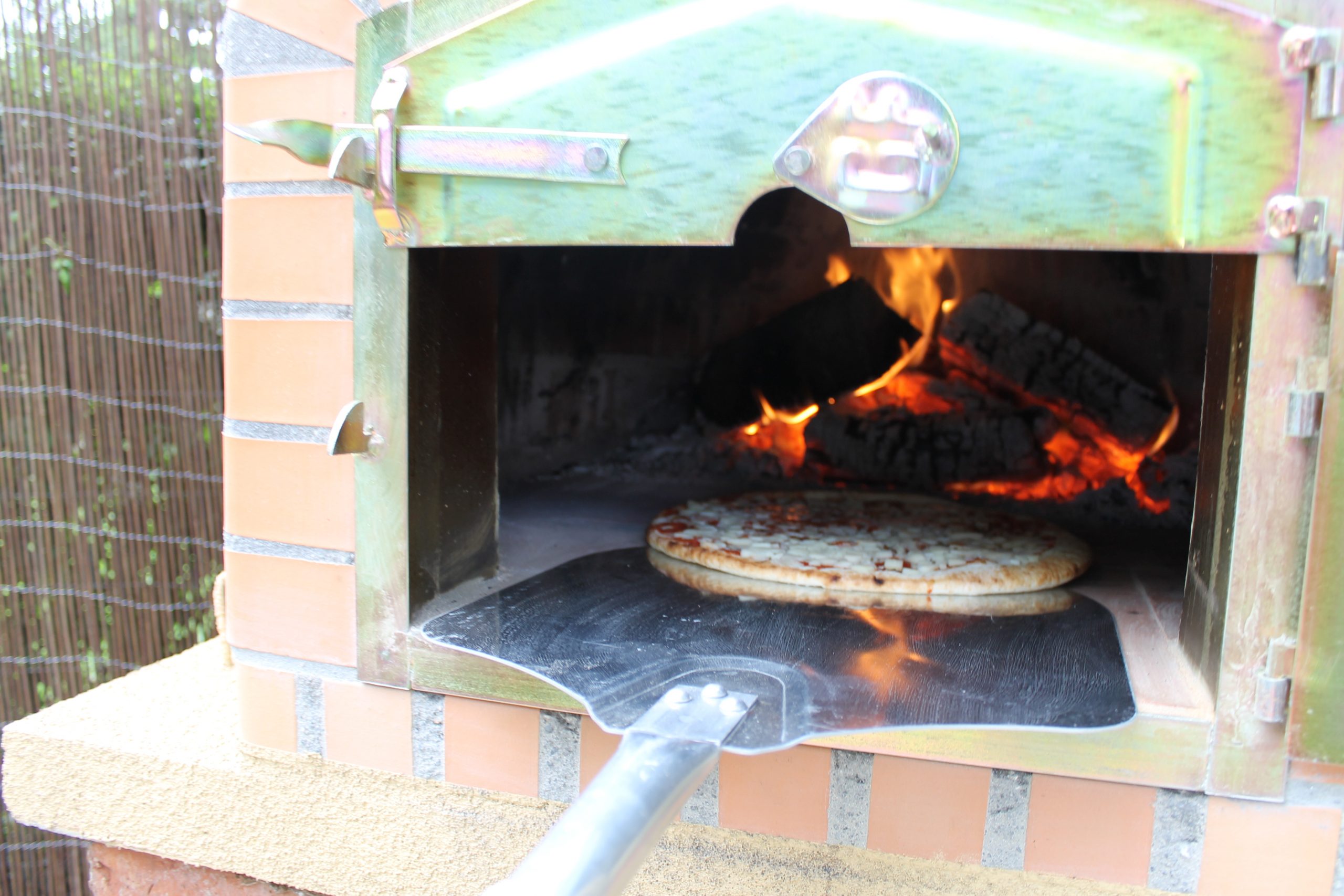 Pizza Wood Fired Fire Brick Clay Portuguese Oven Outdoor Barbeque - 90cm -  Avec Cookers