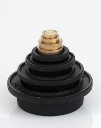 Traditional Round Victor Cast Iron Stacking Imperial Brass Weights-0