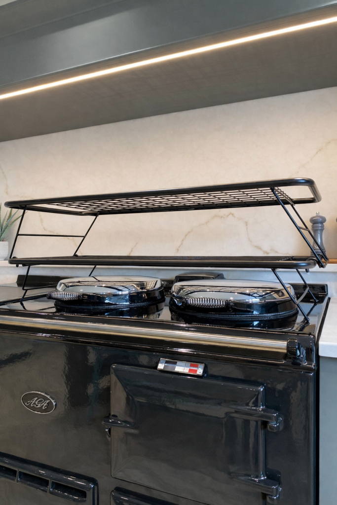 Single rack clothes dryer for Aga cooker - Avec Cookers