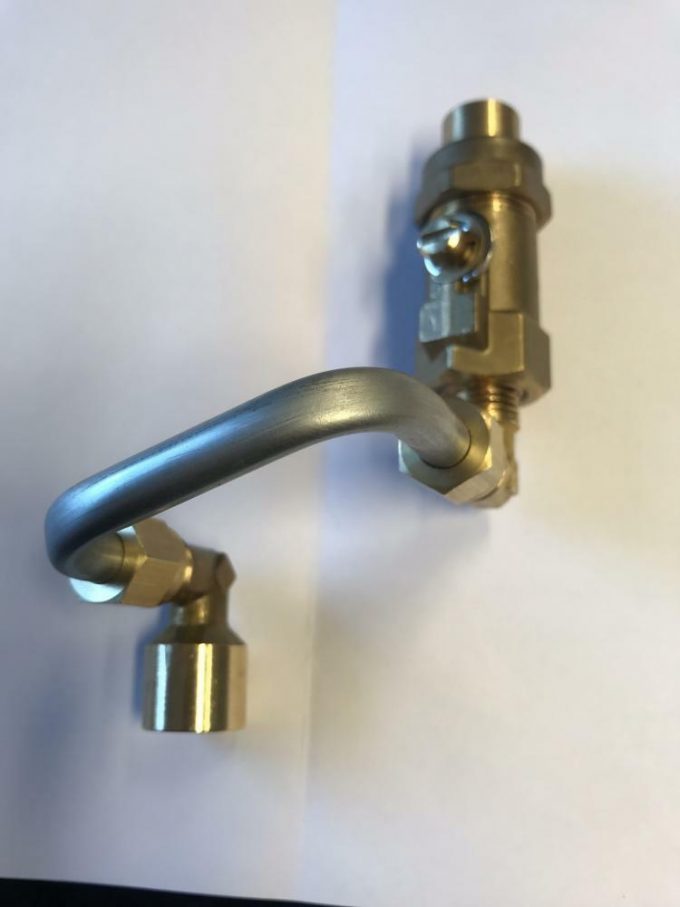 Gas Inlet Pipe & Fittings For Aga Range Cooker Mark 1 Upgrade Burner