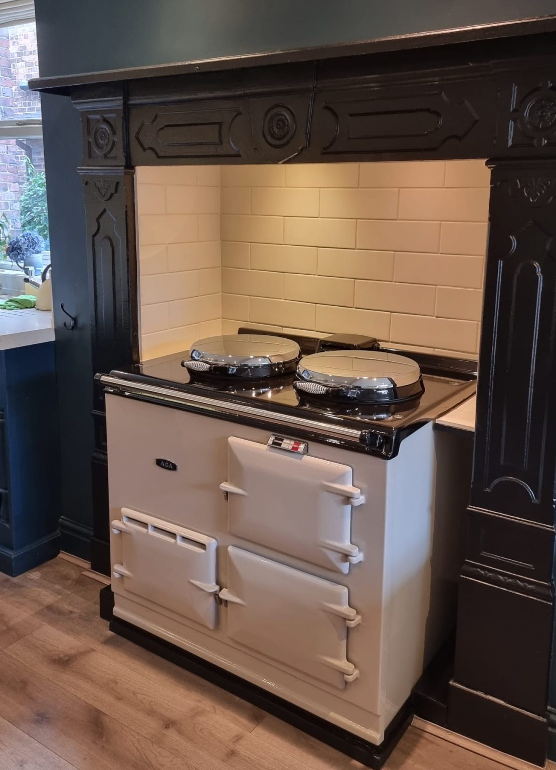 Fully Reconditioned 2 Oven Deluxe Gas Fired Aga Avec Cookers