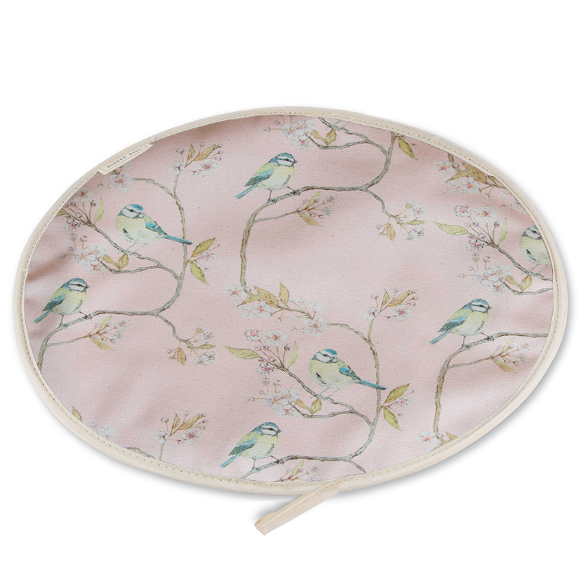 Mosney Mill BlueTit / Blossom Hob Covers For Aga Range Cookers Pair