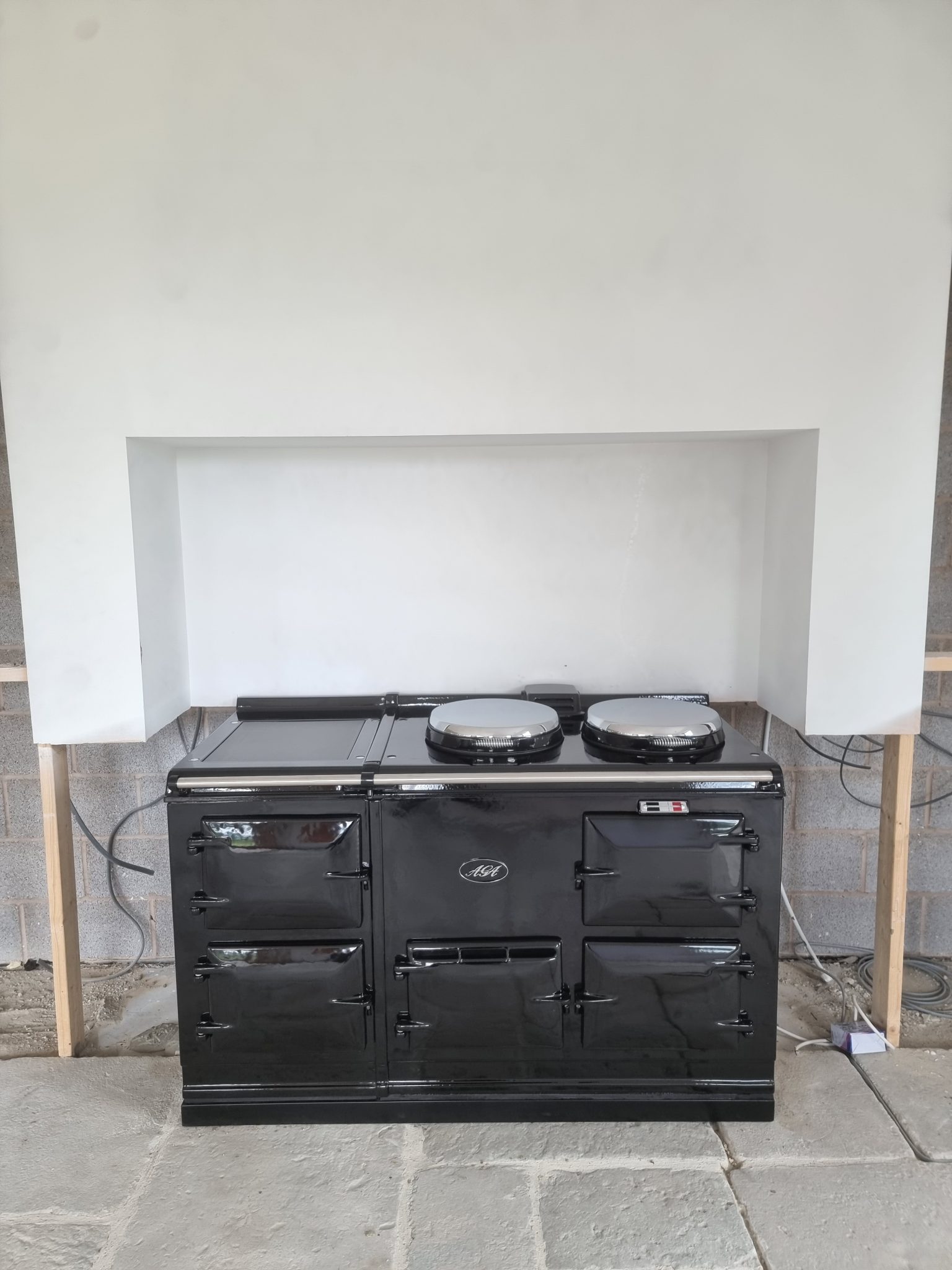 2 Oven Oil Fired Aga Range Cooker Avec Cookers