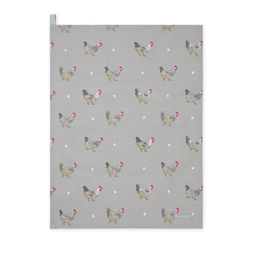 Sophie Allport Chicken Tea Towel